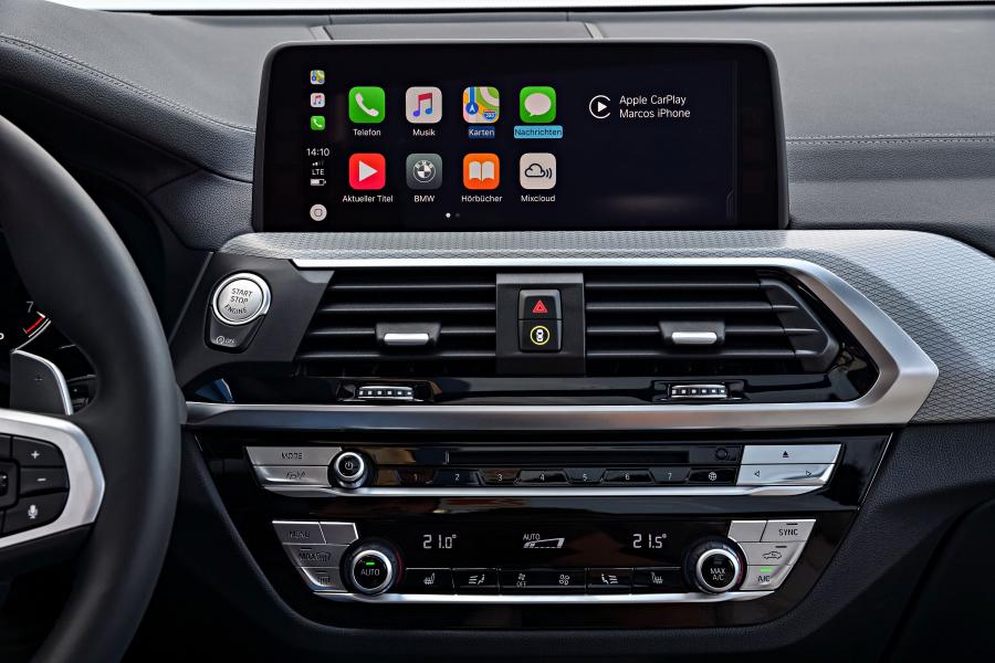 Детали интерьера BMW X3 M40i (G01) 2017 года  (WW) (фото 155 из 184)